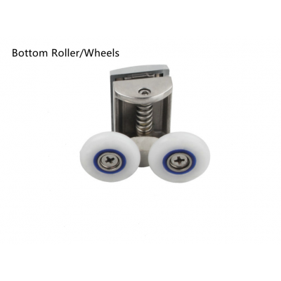 Shower Door Roller - Double Bottom DB02